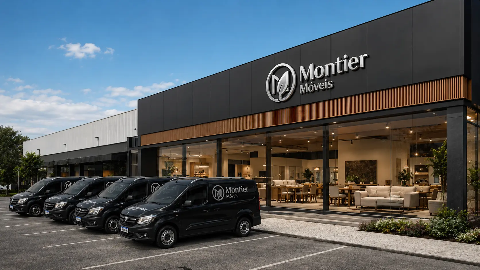 Van de entregas Montier Móveis